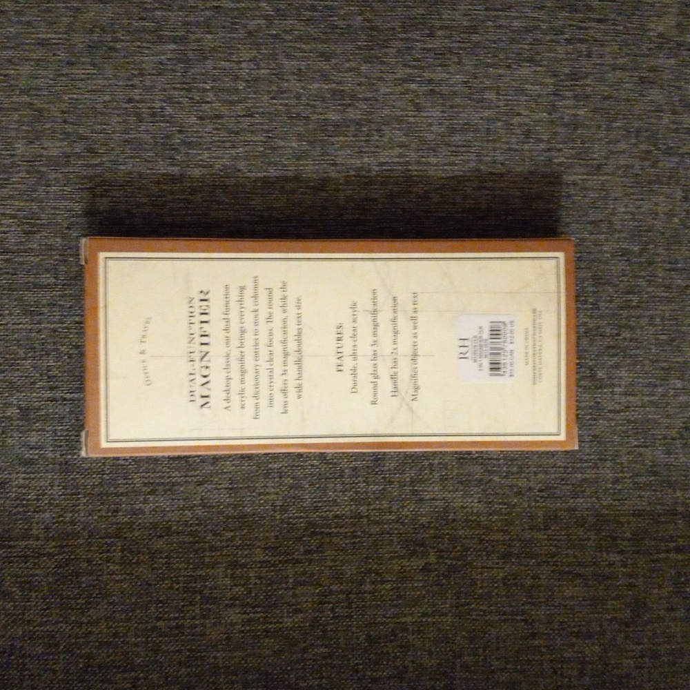 NWT Restoration Hardware Dual Magnifier - Picture 2 of 3